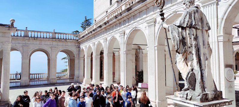 Uscita didattica a Montecassino e museo Historiale 24/03/2023